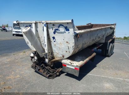 1988 RELIANCE TRAILER MFG DUMP White  Other 1RESC6201JC881496 photo #3