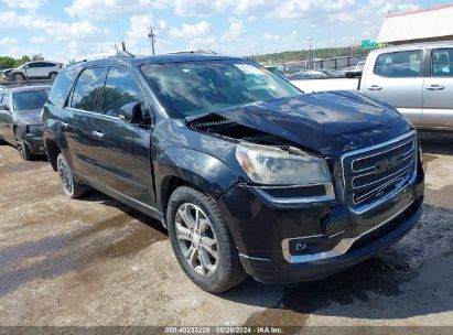 2015 GMC ACADIA SLT-2 Black  Gasoline 1GKKRSKD6FJ148705 photo #1