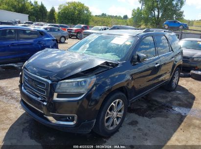 2015 GMC ACADIA SLT-2 Black  Gasoline 1GKKRSKD6FJ148705 photo #3