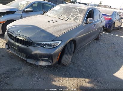 2020 BMW 330I Gray  Gasoline 3MW5R1J05L8B30976 photo #3