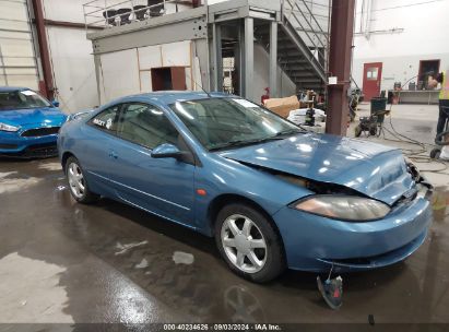 2000 MERCURY COUGAR V6 Blue  Gasoline 1ZWFT61L4Y5610830 photo #1