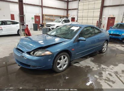 2000 MERCURY COUGAR V6 Blue  Gasoline 1ZWFT61L4Y5610830 photo #3