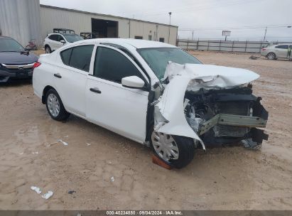 2016 NISSAN VERSA 1.6 S+ White  Gasoline 3N1CN7AP4GL884107 photo #1