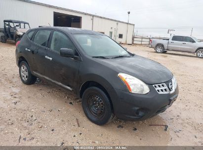 2014 NISSAN ROGUE SELECT S Black  Gasoline JN8AS5MT1EW605038 photo #1