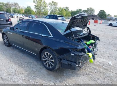 2017 LINCOLN CONTINENTAL PREMIERE Black  Gasoline 1LN6L9PK2H5616807 photo #4