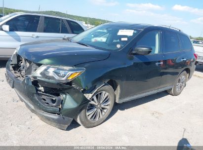 2018 NISSAN PATHFINDER SV Green  Gasoline 5N1DR2MN5JC620752 photo #3