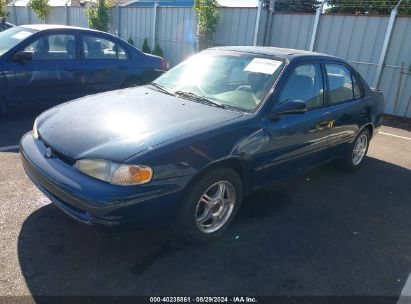 2002 CHEVROLET PRIZM LSI Teal sedan 4d gas 1Y1SK52892Z426380 photo #3