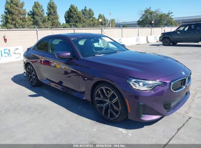 2024 BMW 230 I Purple  Gasoline 3MW23CM08R8E06863 photo #1