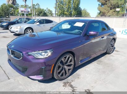 2024 BMW 230 I Purple  Gasoline 3MW23CM08R8E06863 photo #3