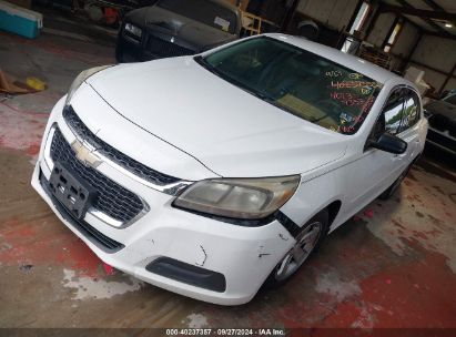 2014 CHEVROLET MALIBU 1LS White  Gasoline 1G11B5SLXEF225624 photo #3