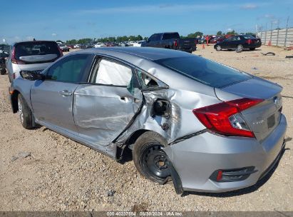 2017 HONDA CIVIC LX Silver  Gasoline 19XFC2F53HE027261 photo #4