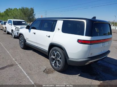 2024 RIVIAN R1S ADVENTURE QUAD MOTOR LARGE PACK White  Electric 7PDSGABA6RN032217 photo #4