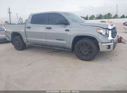 2021 TOYOTA TUNDRA SR5 Teal  Gasoline 5TFEY5F12MX282070 photo #1