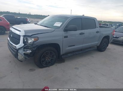 2021 TOYOTA TUNDRA SR5 Teal  Gasoline 5TFEY5F12MX282070 photo #3