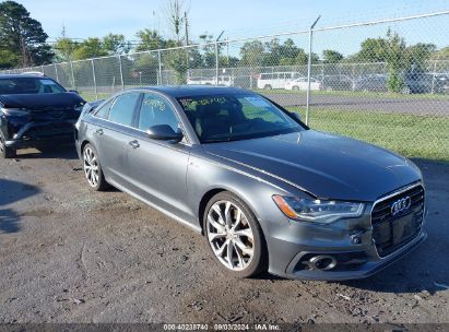 2014 AUDI A6 3.0T PREMIUM PLUS Gray  Gasoline WAUHGAFC3EN111607 photo #1