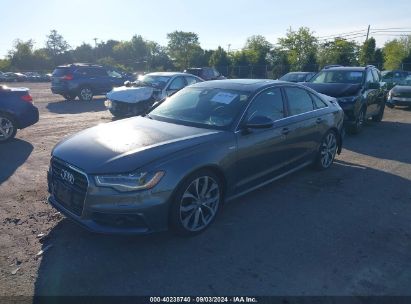 2014 AUDI A6 3.0T PREMIUM PLUS Gray  Gasoline WAUHGAFC3EN111607 photo #3