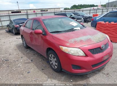 2010 TOYOTA COROLLA LE Red  Gasoline 1NXBU4EE5AZ337942 photo #1