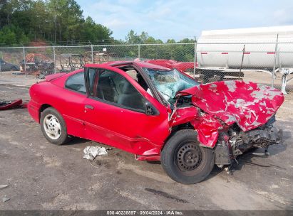 1995 PONTIAC SUNFIRE SE Red  Gasoline 1G2JB1247S7540156 photo #1