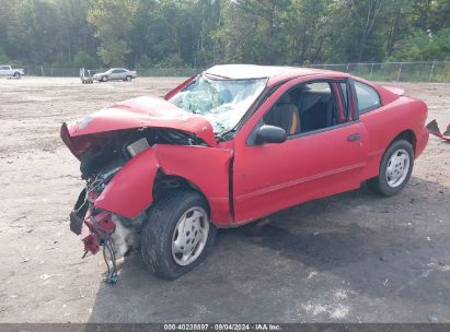 1995 PONTIAC SUNFIRE SE Red  Gasoline 1G2JB1247S7540156 photo #3