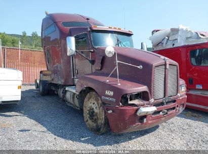 2005 KENWORTH CONSTRUCTION T600 Burgundy  Diesel 1XKADB8XX5J091225 photo #1