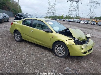 2004 SATURN ION 3 Yellow  Gasoline 1G8AW12F04Z136778 photo #1