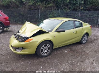 2004 SATURN ION 3 Yellow  Gasoline 1G8AW12F04Z136778 photo #3