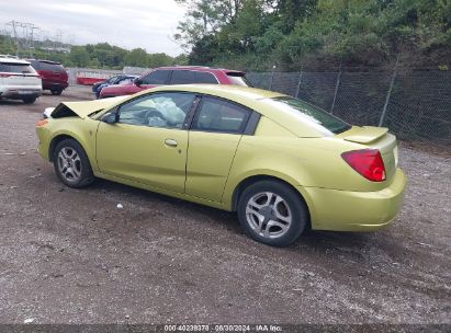 2004 SATURN ION 3 Yellow  Gasoline 1G8AW12F04Z136778 photo #4