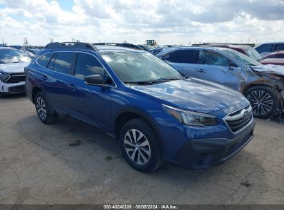 2021 SUBARU OUTBACK Blue  Gasoline 4S4BTAACXM3163785 photo #1