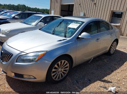 2012 BUICK REGAL Silver  Flexible Fuel 2G4GR5EK5C9134682 photo #3