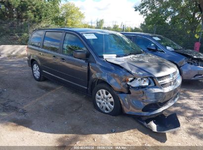 2016 DODGE GRAND CARAVAN SE Gray sports v flexible fuel 2C4RDGBG9GR339001 photo #1