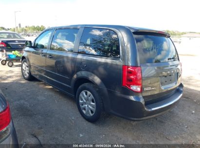 2016 DODGE GRAND CARAVAN SE Gray sports v flexible fuel 2C4RDGBG9GR339001 photo #4