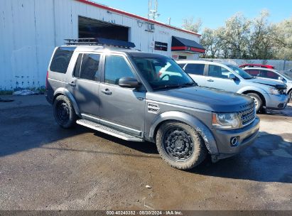 2016 LAND ROVER LR4 Gray  Gasoline SALAK2V6XGA799564 photo #1