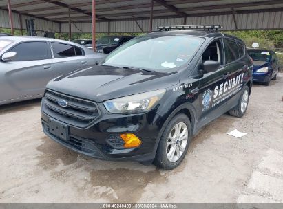 2019 FORD ESCAPE S Black  Gasoline 1FMCU0F7XKUB57757 photo #3