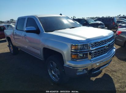 2014 CHEVROLET SILVERADO 1500 1LZ Silver  Gasoline 3GCPCSEC1EG445659 photo #1