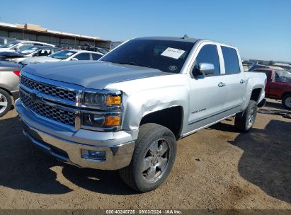 2014 CHEVROLET SILVERADO 1500 1LZ Silver  Gasoline 3GCPCSEC1EG445659 photo #3