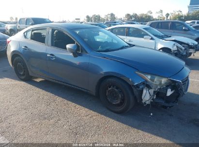 2016 MAZDA MAZDA3 I SPORT Gray  Gasoline JM1BM1T74G1320793 photo #1