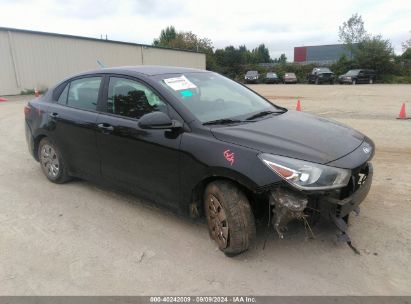 2018 KIA RIO S Black  Gasoline 3KPA24AB5JE079177 photo #1