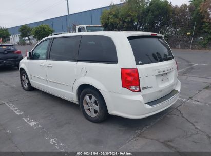 2013 DODGE GRAND CARAVAN SXT White  Flexible Fuel 2C4RDGCG4DR580717 photo #4