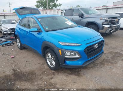 2019 HYUNDAI KONA SE Blue  Gasoline KM8K12AA0KU286254 photo #1