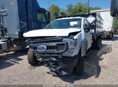 2021 FORD F-450 CHASSIS XL   Gasoline 1FDUF4GN7MED22874 photo #3