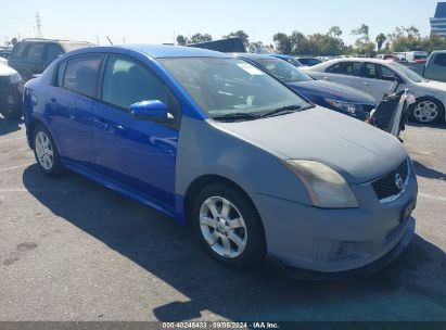 2011 NISSAN SENTRA 2.0SR Blue  Gasoline 3N1AB6AP4BL685948 photo #1