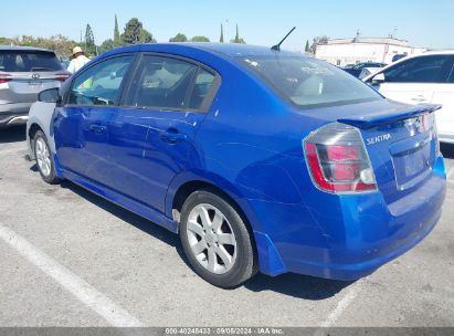 2011 NISSAN SENTRA 2.0SR Blue  Gasoline 3N1AB6AP4BL685948 photo #4