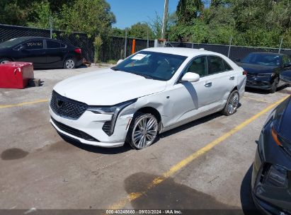 2023 CADILLAC CT4 PREMIUM LUXURY White  Gasoline 1G6DF5RK7P0119436 photo #3