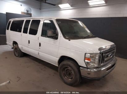 2013 FORD E-350 SUPER DUTY XLT White  Gasoline 1FBSS3BL6DDA00986 photo #1