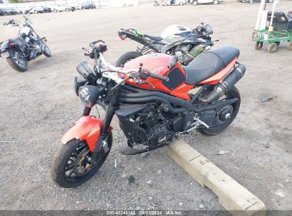 2009 TRIUMPH MOTORCYCLE SPEED TRIPLE Orange  Other SMT500PK59J381446 photo #3