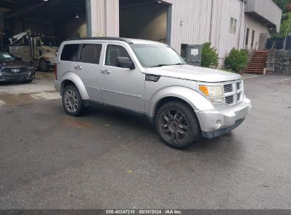 2011 DODGE NITRO HEAT Silver  Gasoline 1D4PU4GKXBW522669 photo #1