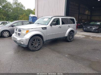 2011 DODGE NITRO HEAT Silver  Gasoline 1D4PU4GKXBW522669 photo #3