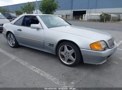 1992 MERCEDES-BENZ 500 SL Silver  Gasoline WDBFA66E8NF054470 photo #1