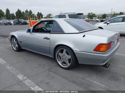 1992 MERCEDES-BENZ 500 SL Silver  Gasoline WDBFA66E8NF054470 photo #4