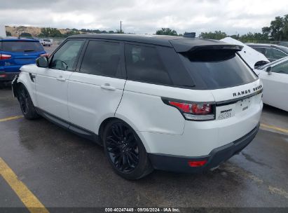 2017 LAND ROVER RANGE ROVER SPORT 3.0L V6 SUPERCHARGED SE White  Gasoline SALWG2FV9HA143628 photo #4